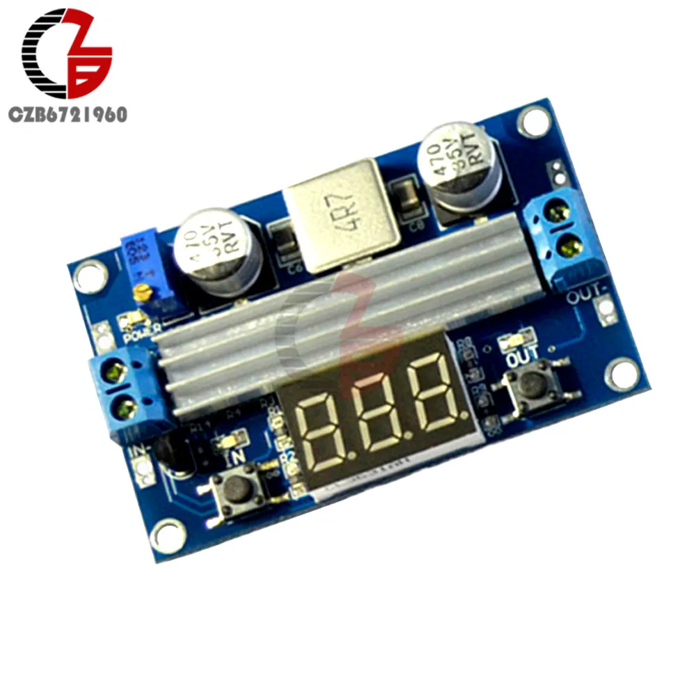 

3~35V To 3.5~35V 100W Adjustable DC Step-up Boost Voltage Converter Module TOP
