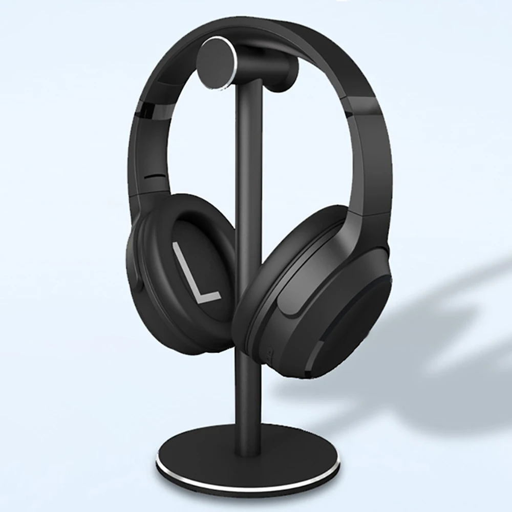 New Universal Aluminum Alloy Earphone Headset Desk Display Stand Hanger Holder for Head Mounted Headphone Accessories
