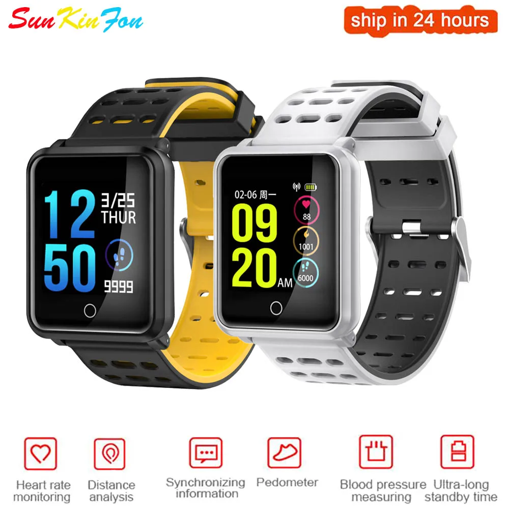 For Huawei Honor 10 V10 9 8 9i Play Super Definition Large Screen Sports Smart Watch Heart Rate Blood Pressure Monitor Smatwatch