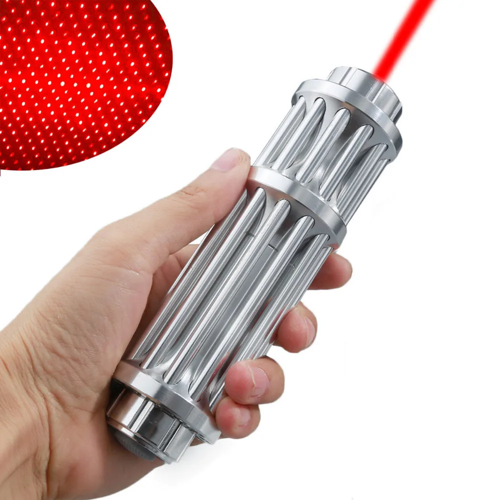 

Military 650nm Strong Red Beam Laser Pointer Pen Lazer Torch Flashlight (not include 18650 battery and charger)