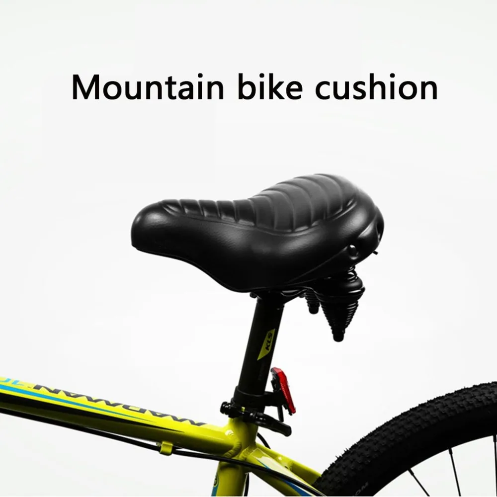 Universal Bicycle Seat Saddle Cushion Soft Shockproof Breathable Widen Seat Pad Outdoor Bicycle Equipment Accessories