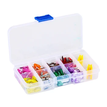 

80PCS Mini Car ATN Fuse Set Assortment 3A 5A 7.5A 10A 15A 20A 25A 30A Automotive SUV Boat Replacement Fuses Kit with Clip
