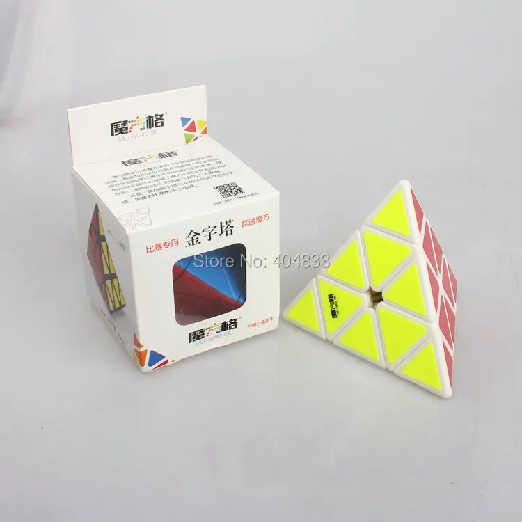 QiYi Mofangge JinZiTa черный/белый/Stickerless скоростной куб Твист Головоломка обучающая игрушка