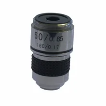 60X185 ахроматическая линза для объектива Биологический микроскоп Apochromates 1 шт