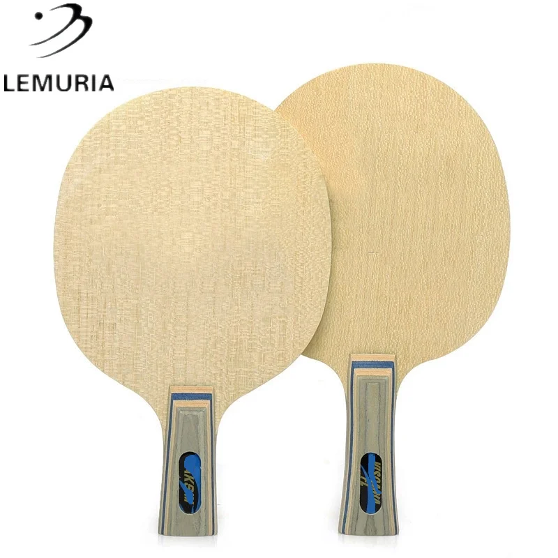 Профессиональная ракетка для настольного тенниса из углеродного волокна, 5 слоев чистого дерева и 2 слоя арилата, углеродная ракетка viscaria FL ping balde