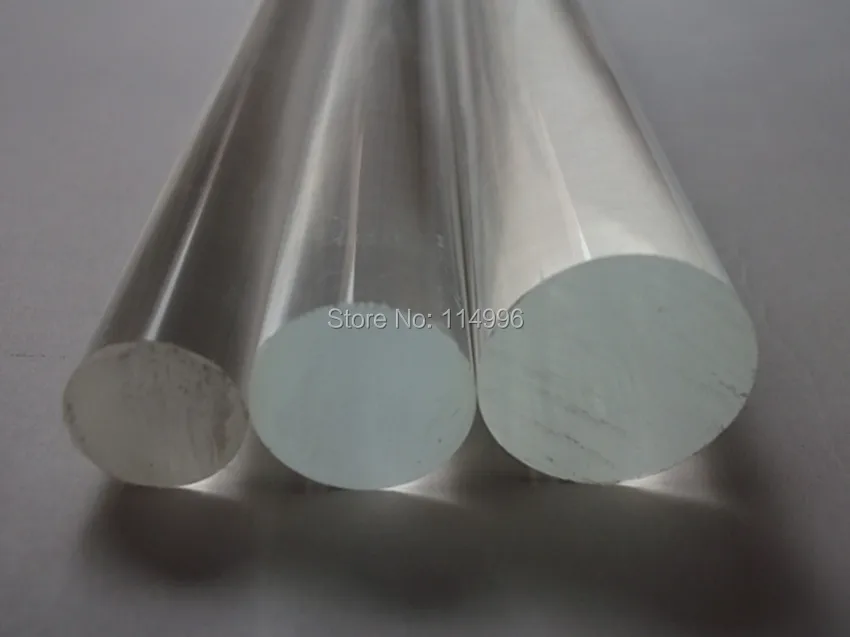 THZ ACRYLIC CLEAR ROD PLEXIGLASS BUBBLE ROD PLASTIC LINE ROD (17)
