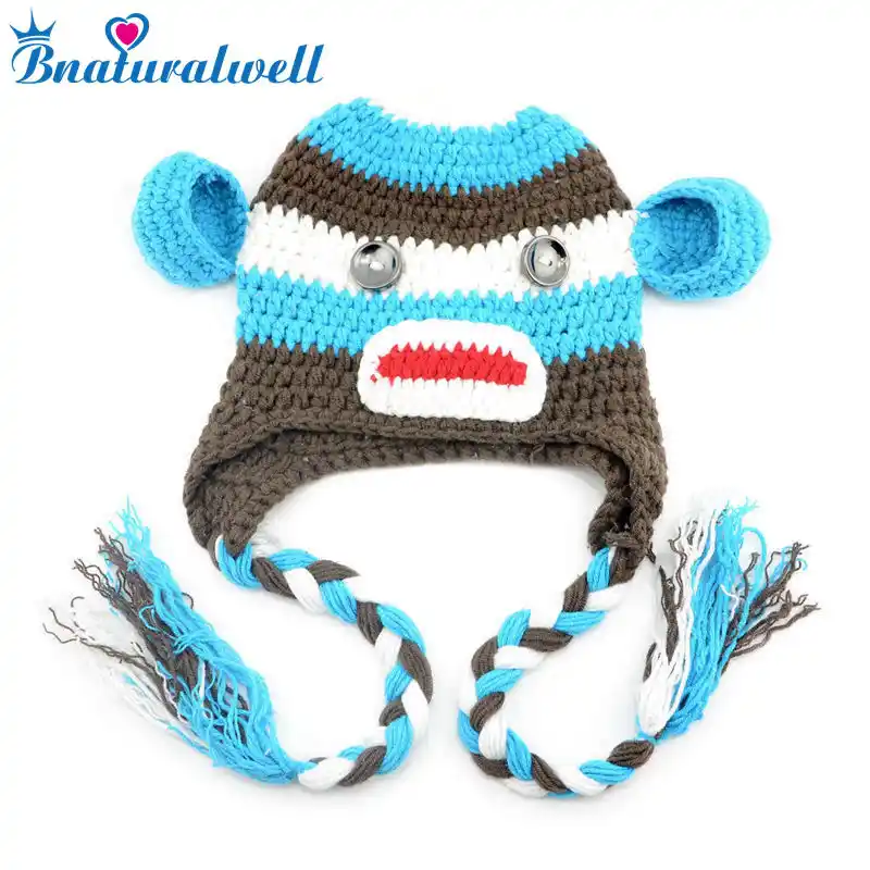 cotton monkey cap for babies