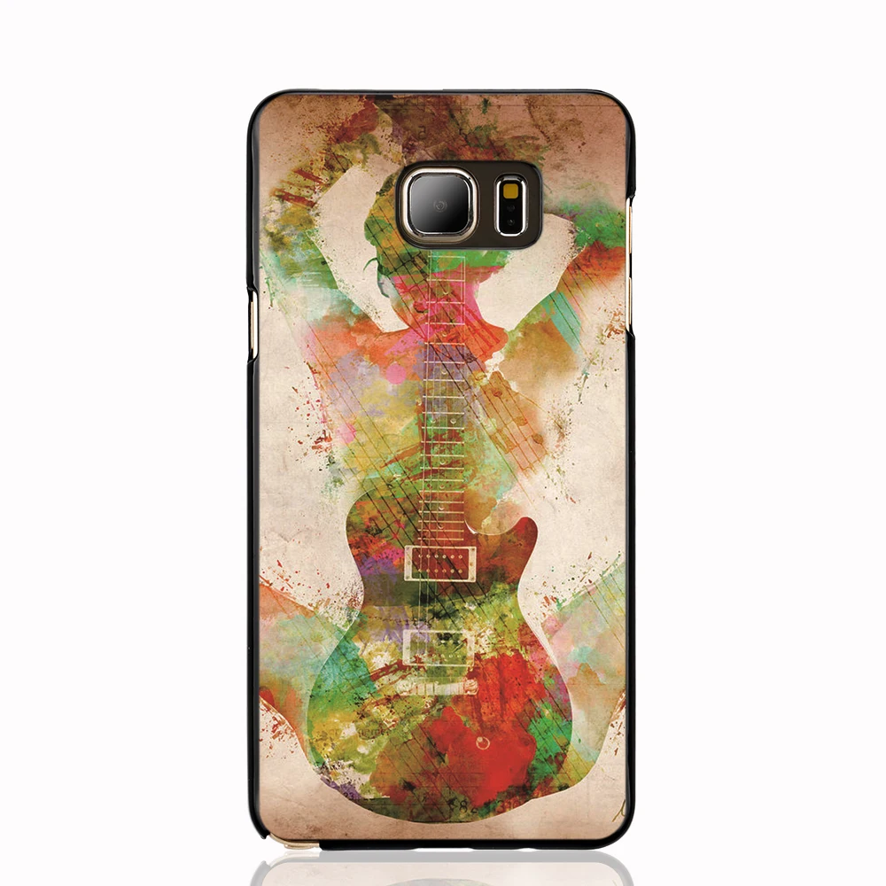 06065 Fine Art America Guitar Girl cell phone case cover for Samsung
