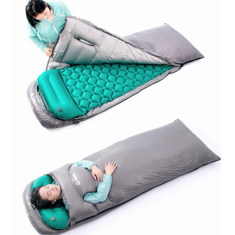 Air Camping Mats Inflatable Cushion Moistureproof Outdoor Hiking Picnic Beach Plaid Blanket Beach Pad Home Rest Soft Mattress