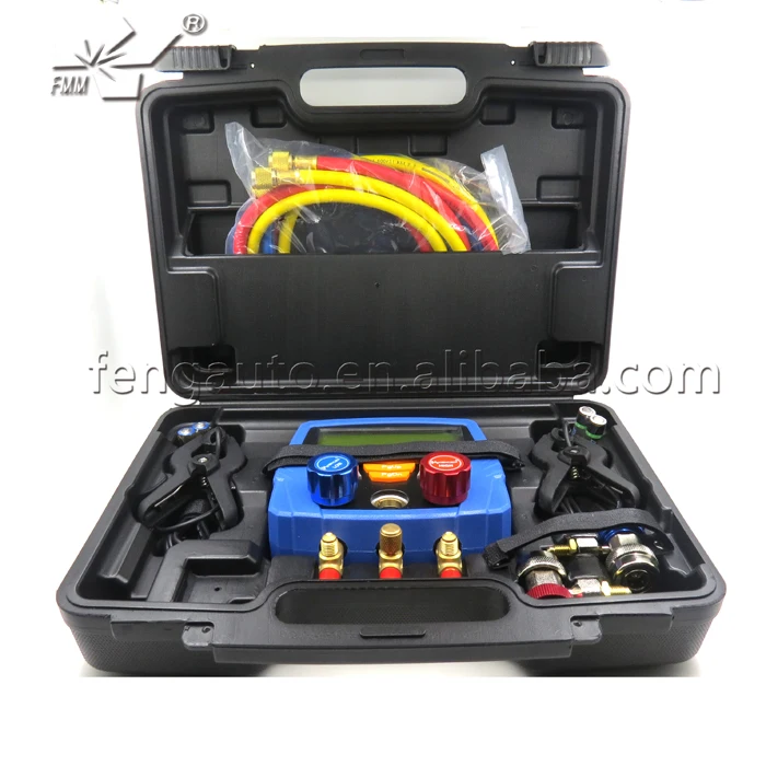 

auto refrigerant manifold gauge set diagnostic tool manifold gauge set hose set