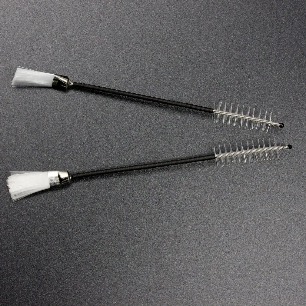 

2 pcs Saxophone Sound Hole Cleaning Brushes with Double-ended for Sax Clarinet Oboe Flute Wind Instrument