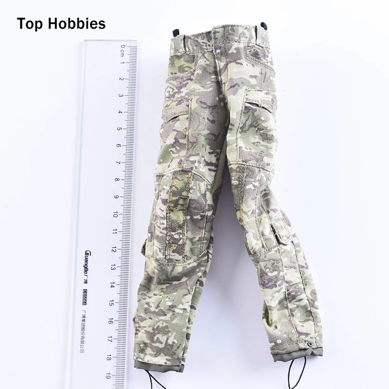 

1/6 Scale Soldiers accessories Artillery Artist Costa MC Camouflage Combat Pants trousers Elastic Fit 12"Phicen HT Action Figure