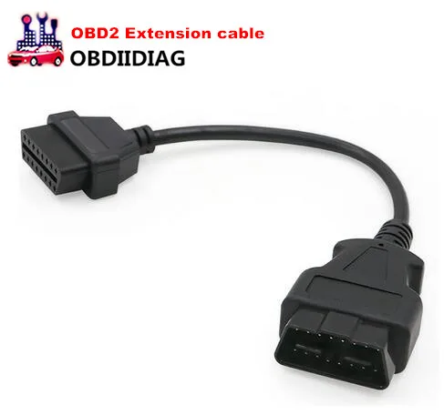 Высокое качество 16 Pin типа «папа» obd2 к женскому OBD II Удлинительный кабель для автомобиля адаптер obd-ii разъем 16PIN мужского и женского пола кабель