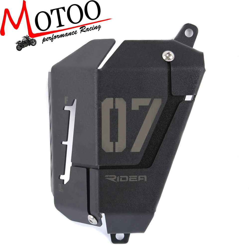 Motoo-радиатор охлаждающей воды Resevoir бак защитный чехол для YAMAHA MT-07 MT07 FZ-07 FZ07 2013-2016 |