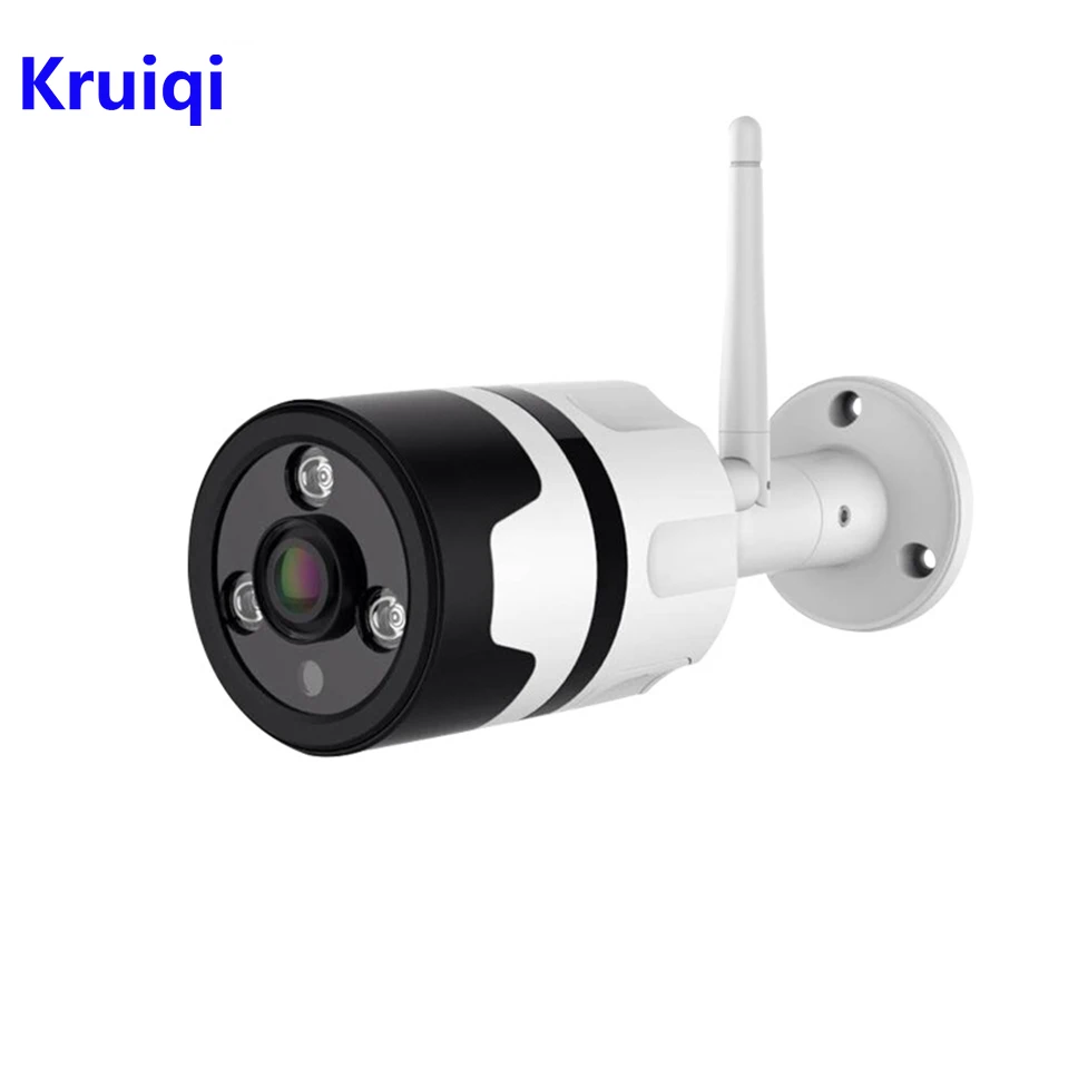 Kruiqi беспроводная Wifi ip камера HD 960P Водонепроницаемая наружная IR CUT наблюдения 1.3MP