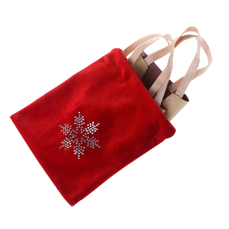 Half Shoe Bag RG Professional Protective Velvet Fabric 24 Color Accessories Gymnastics Fitness Girl Snowflake Rhinestone