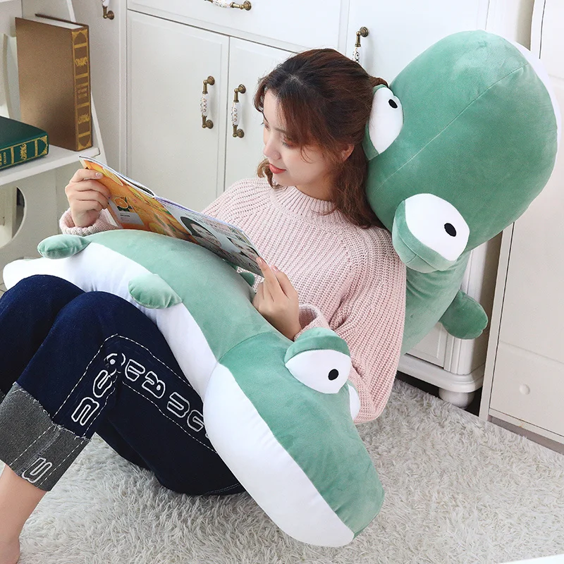 140cm crocodile Plush Toys Giant crocodile Stuffed cartoon Animal Toy