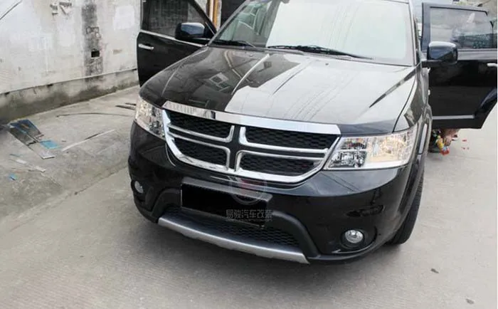 Обрамление чехла капота из нержавеющей стали для Dodge Journey 2009-2013