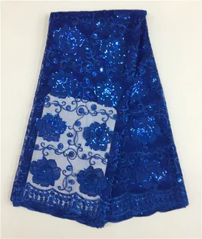 

French Net Lace Fabric african lace fabric for wedding Latest African French Net Lace Fabric High Quality 16 80QW