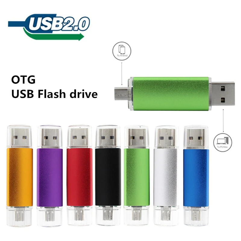 Новинка 2018 Usb флеш-накопитель Micro OTG телефон 4 ГБ 8 16 32 флешка U-диск смартфон