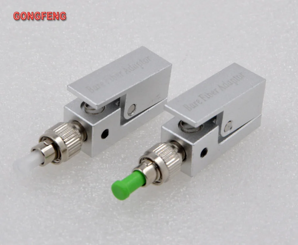 

GONGFENG 1PCS New Fiber Optic Connector FC Square Bare Adapter Flange Temporary succeeded OTDR Test Coupler Special Wholesale