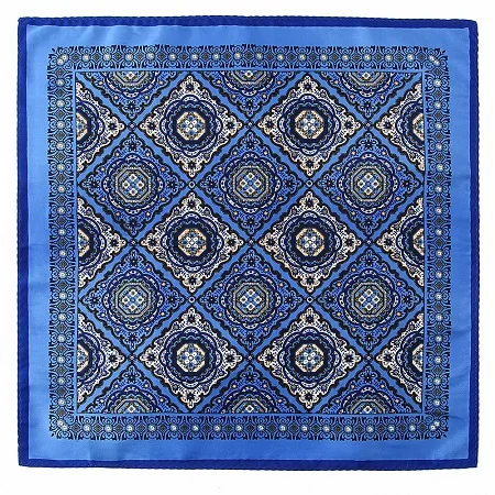 Pocket Square PS006 Портной Смит мужчины Пейсли карман квадратный из микрофибры печати мужские платки синий бордовый Цветочные носовой платок новая мода мужской костюм носовой платок - Цвет: Pocket Square PS006