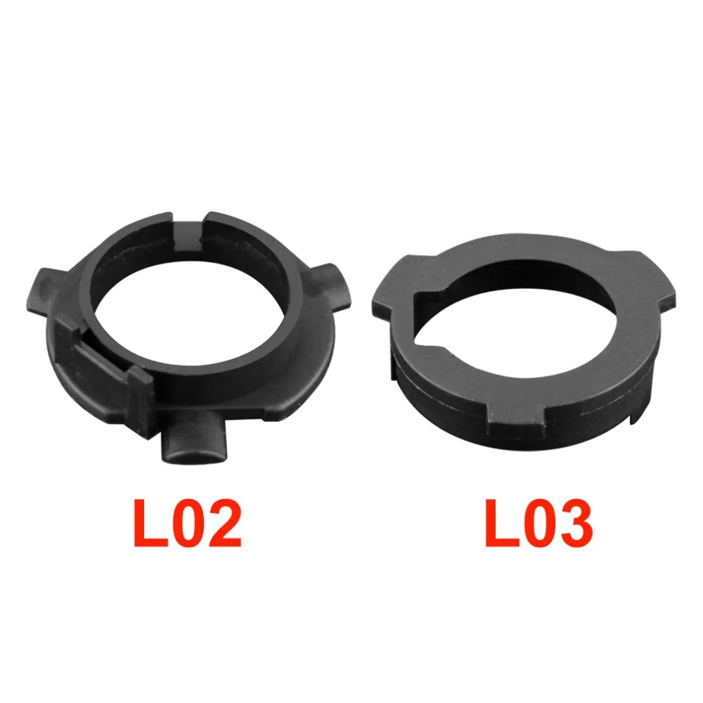 2Pcs H7 LED Headlight Bulb H1 Base Holder Retainer Headlamp Socket Adapter Ford Focus/Kia/Benz/BMW/Audi/Mazda/NISSAN/Skoda led headlight headlight holder led lamp bulb led lamp bulb base light bulb socket light holder socket connector plug adapter