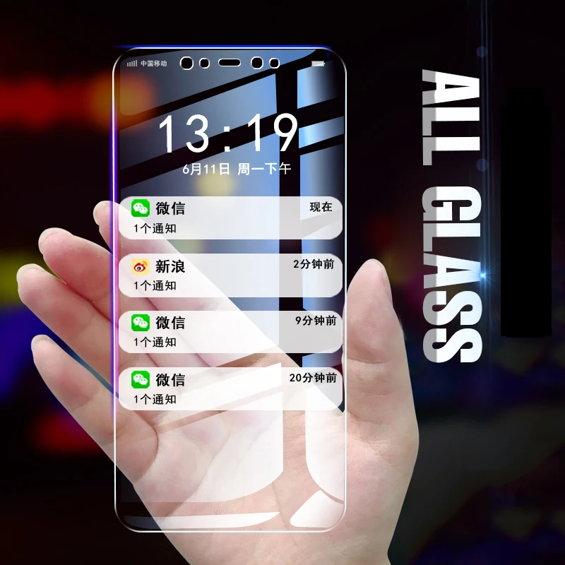 Tempered Glass for Xiaomi 9 Mi Max 3 Mix 2 Screen Protector 9H HD Film Protection on Xaomi Redmi Note 7 4 4X 5 6pro Plus | Мобильные