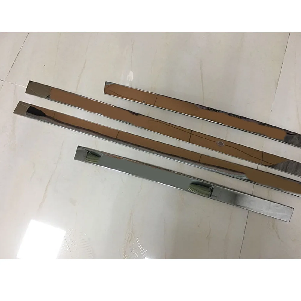 Для subaru Outback 2010 2011 2012 2013 автомобильный Стайлинг отделка кузова, молдинг на боковые двери, прокладка для литья, лампа, панель бампера 4 шт
