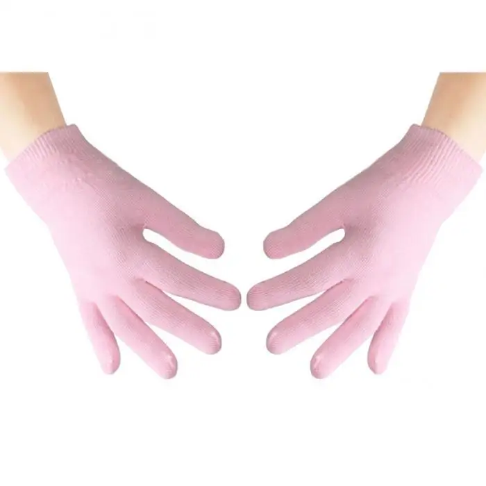 Hot 1 Pair Silicone Socks Glove Exfoliating Treatment Smooth Hand Mask Feet Skin Care SPA Gel Moisturizing Whitening Gloves SJ66