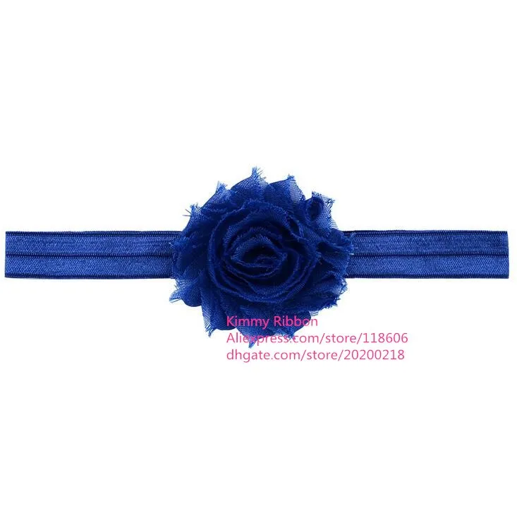 Fabric flower with elastic band13