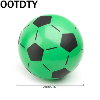 

OOTDTY Children Soccer Ball Kid Gift Training Inflatable Football 20cm Elastic Balls