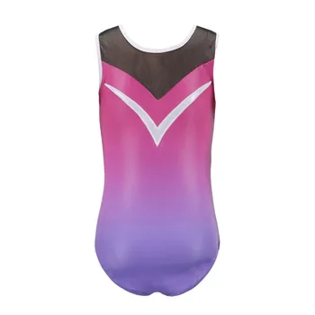 

New Children's Ballet Gymnastics Suit Dance Practice Clothes Dance Clothes Girls Sleeveless Diamond Pattern Body Suit