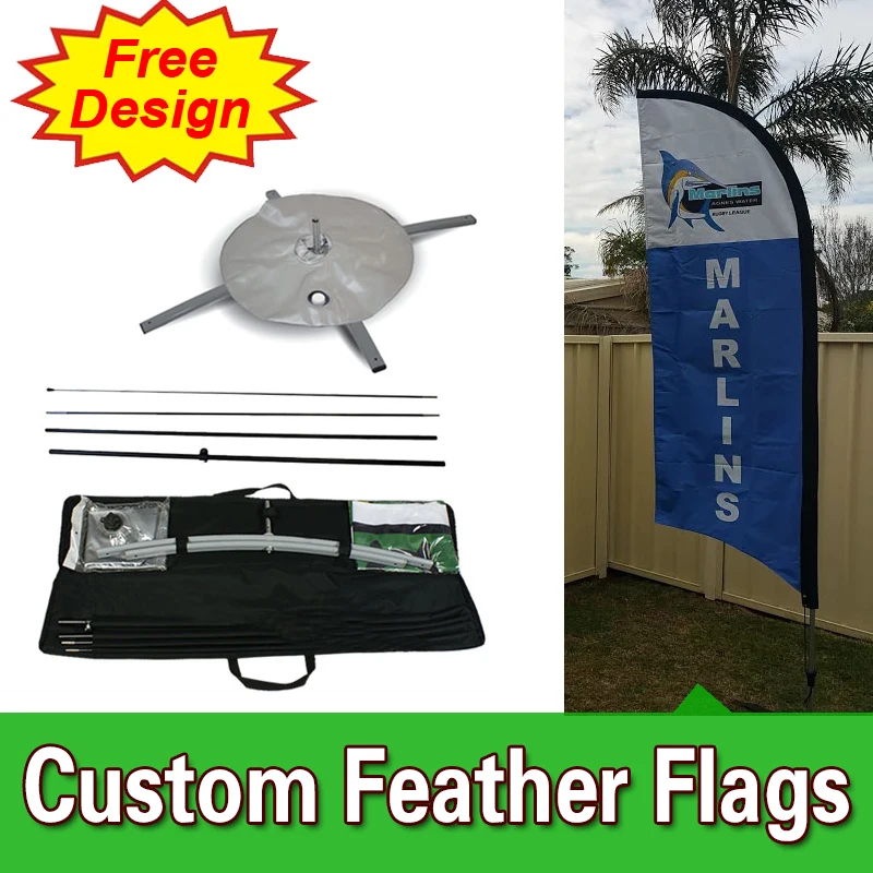

Free Design Free Shipping Single Sided Feather Flags with Cross BaseCheap Portable Flags Pop Up Flags Banners Beach Flag