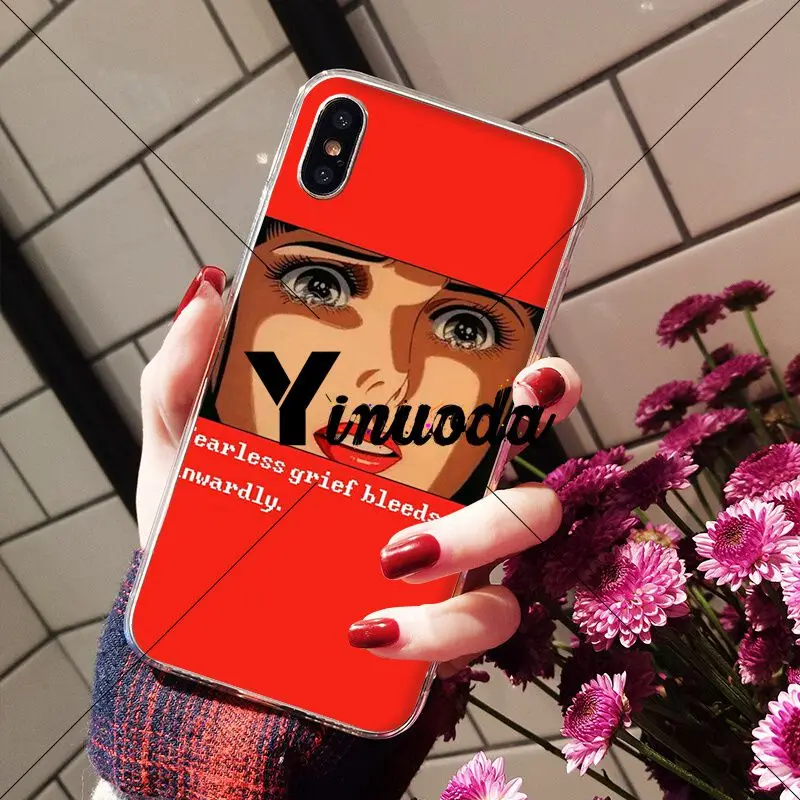 Personality girl comic picture