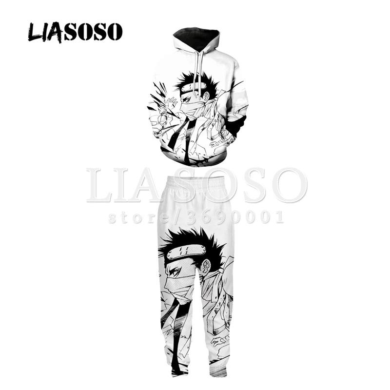 LIASOSO Объёмный рисунок (3D принт) унисекс героя аниме Наруто Какаси из Shikamaru Nara