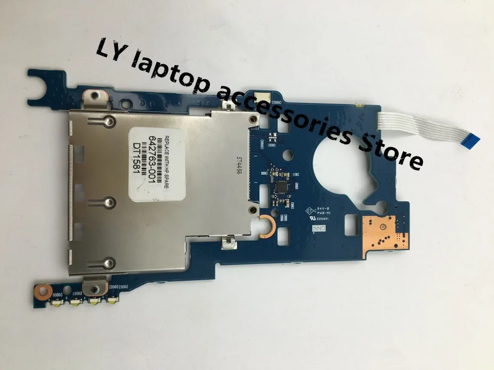 Оригинальная плата для ноутбука hp Elitebook 8460P 8460W 8470P 8470W 642763-001 6050A2471001 светодиодный светильник