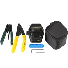 SKL-6C Fiber Optic Cleaver Tool Kit with CFS-2 Stripper and FTTH Cable Stripper