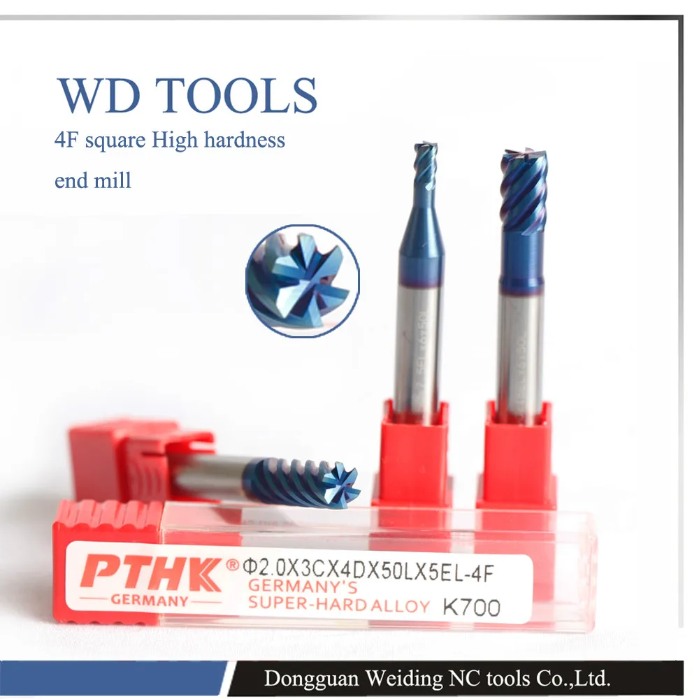 10.0X75LX10DX6F HRC70 высокое качество TialN покрытие вольфрам твердосплавная квадратная