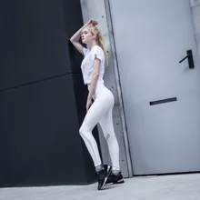 Новое прибытие дышащее прозрачное Сетчатое спортивные жилеты для женщин сплошной цвет круглый вырез полиэстер свободный кроп Топ