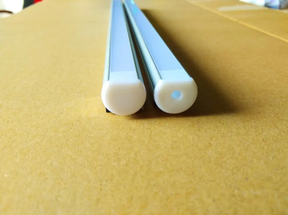 

Free Shipping Aluminum Extruded Profile Channel U Shape Housing with Frosted Cover,end Caps,mounting Clips for LED Strip Light