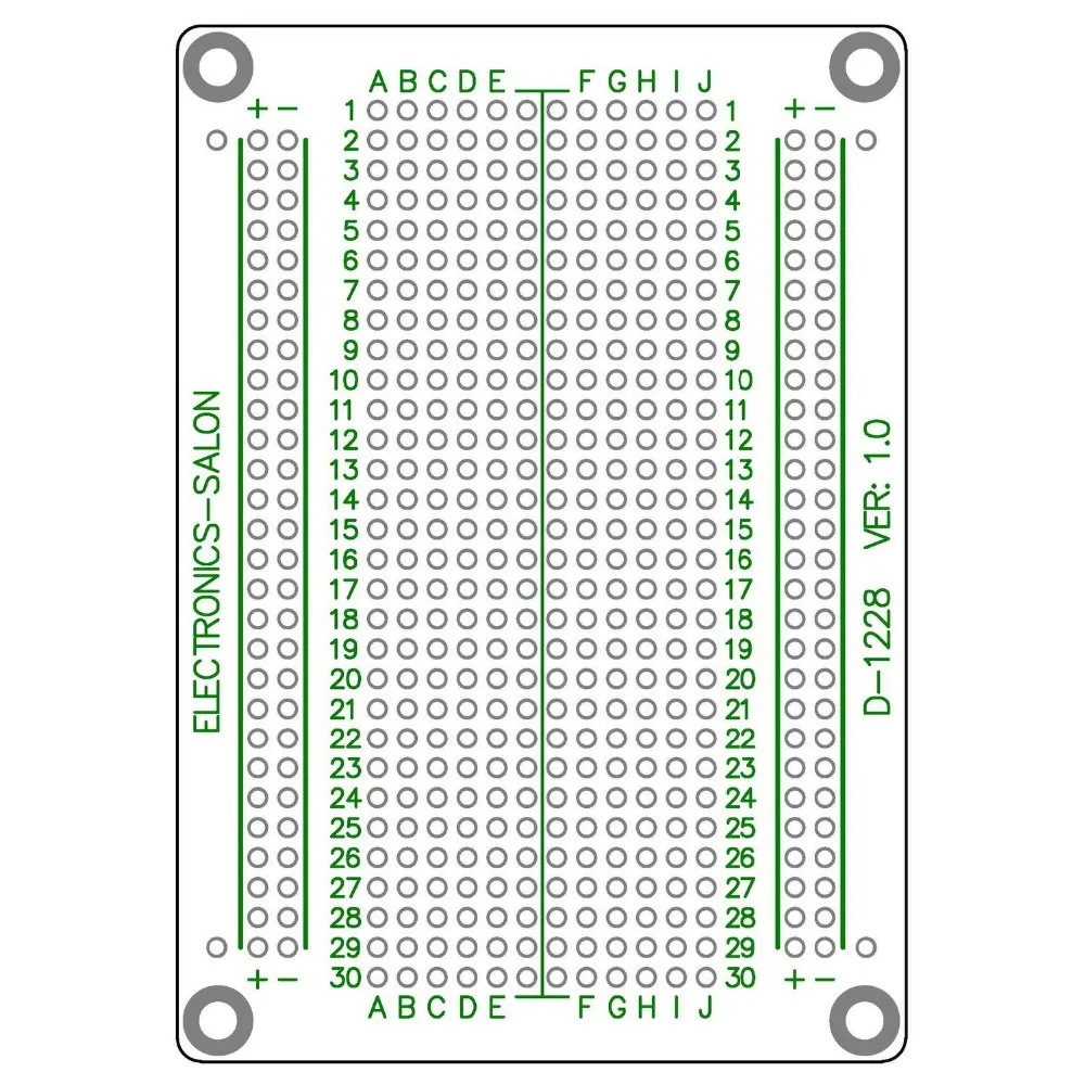 Электроника-салон 4x Solderable макетная плата PCB DIY комплект для Raspberry Pi 2/3 модель A B+ ZERO