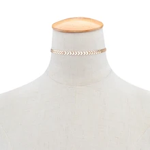 Ingemark очаровательные стрелы из сплава колье ожерелье Простой Бохо Золотая/Серебряная цепочка Ожерелье Воротник массивное нагрудник ювелирные изделия