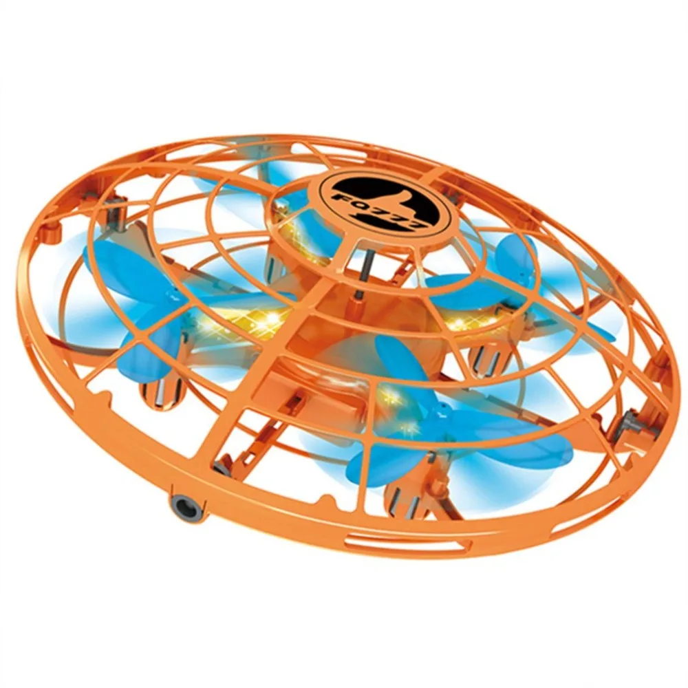

RC LED Drone Flying Fidget Spinner Stress Flying Relief Induction UFO Vehicle Toy For Kids Adults Girls Boys rc drone Toys
