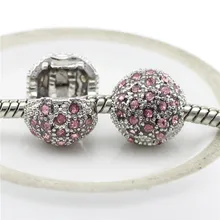 Защитные пробки, стильные браслеты Pandora, бусины для изготовления ювелирных изделий, подходят для женских шармов