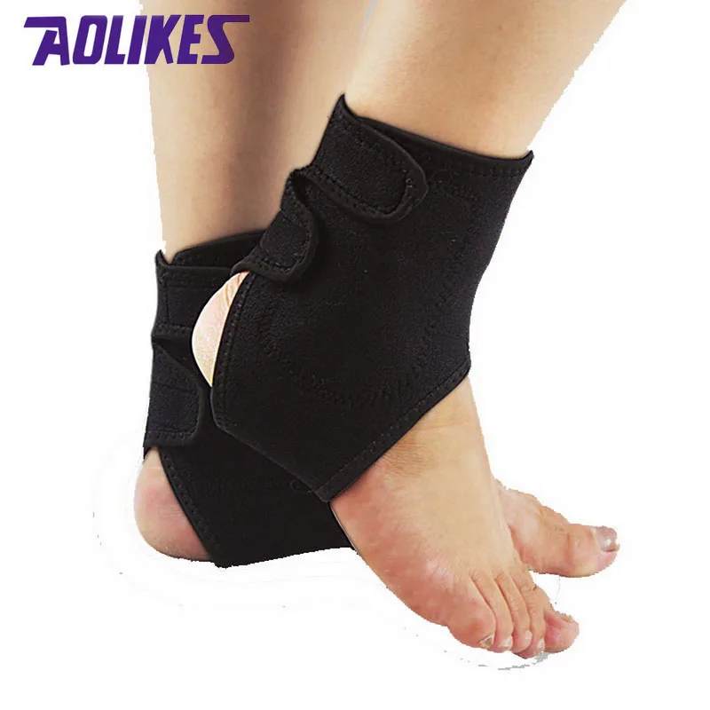 1 pair AOLIKES self heating tourmaline ankle support brace sport