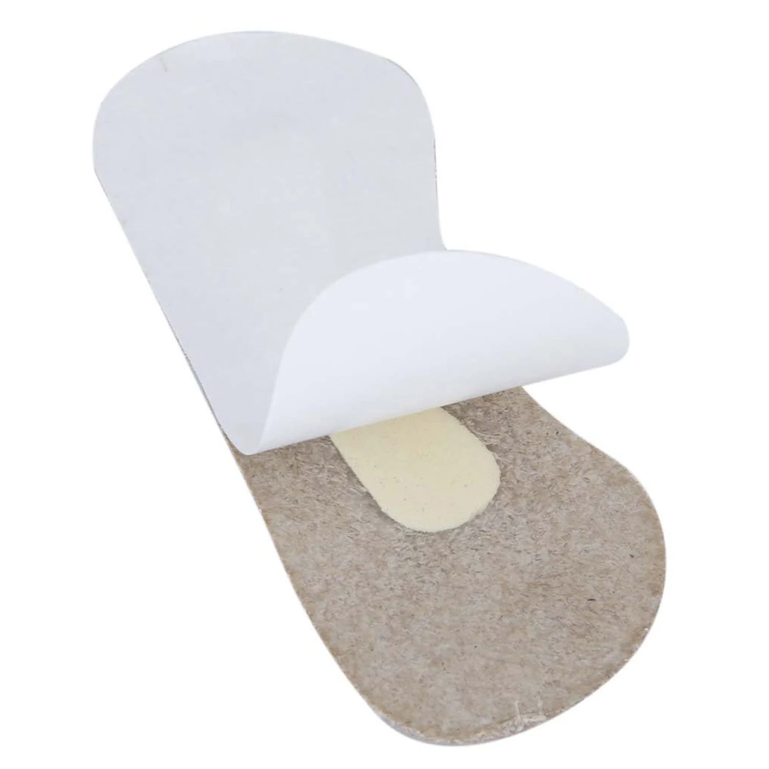 

1 Pair of Lambskin Back-of Artificial Heel Protector Shoe Pads, To Prevent Bubbles