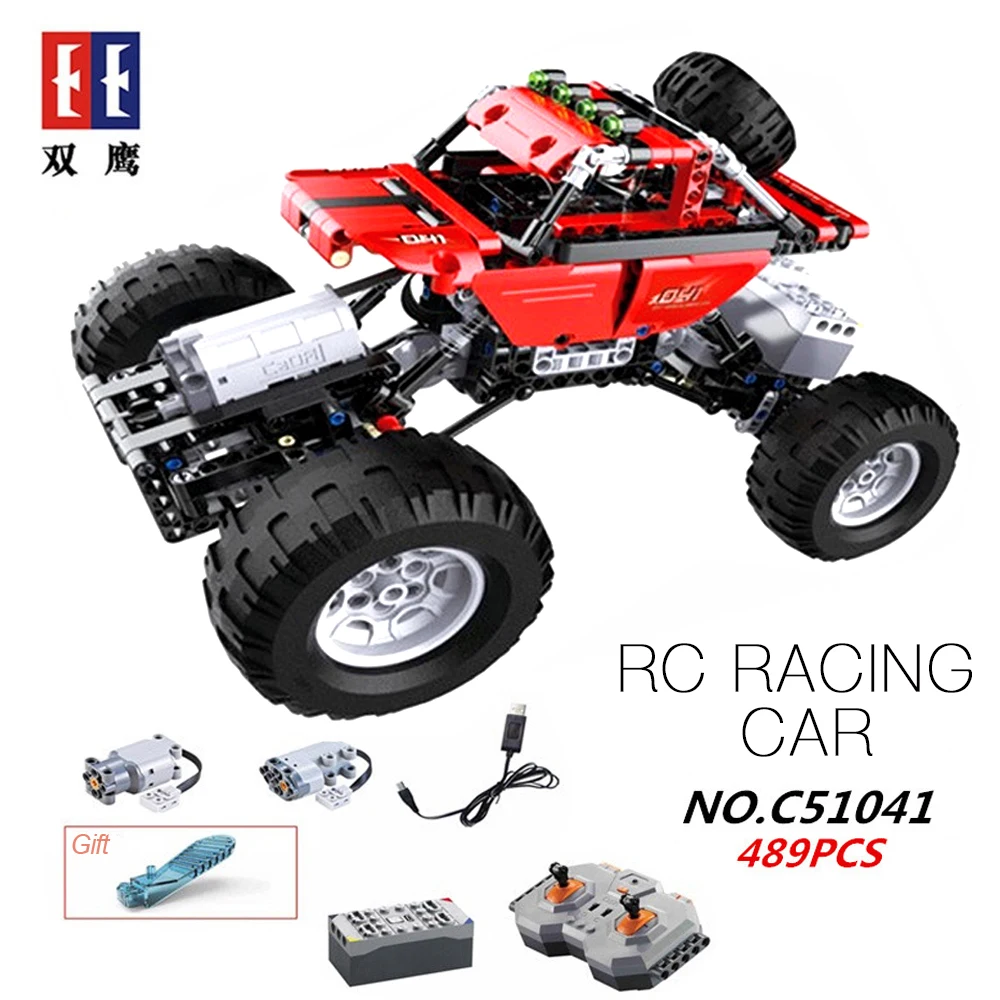 

Technic Series Model Building Blocks Bricks Toys Simulation Car Remote Control RC SUV Cars Educational Toy for Kids Gifts