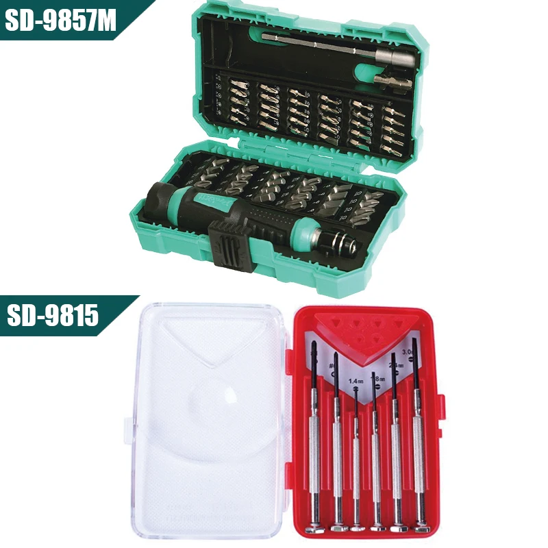 Набор отверток Pro'sKit SD 9857M прецизионные отвертки с прорезями Шестигранник