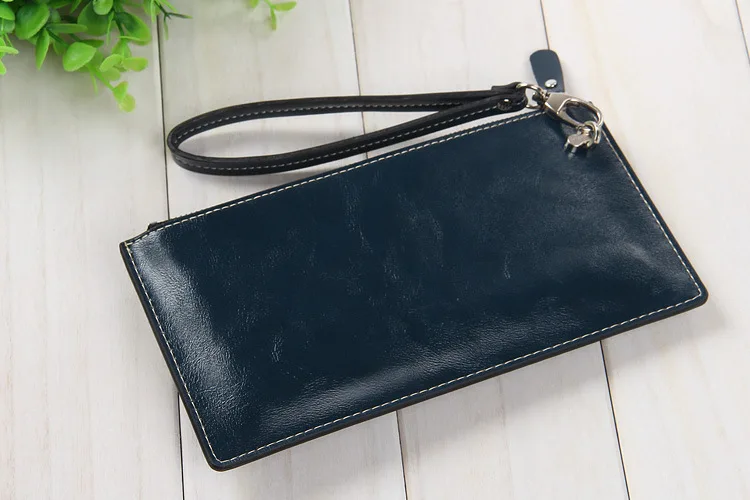 Baellerry Brand Women Long PU Leather Wallet Dollar Price Carteira Clutch Coin Purse Female Wristlet Hand Bag Card Holder